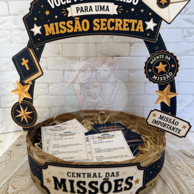 Cesta Missao Secreta Catequeseparacriancas 1